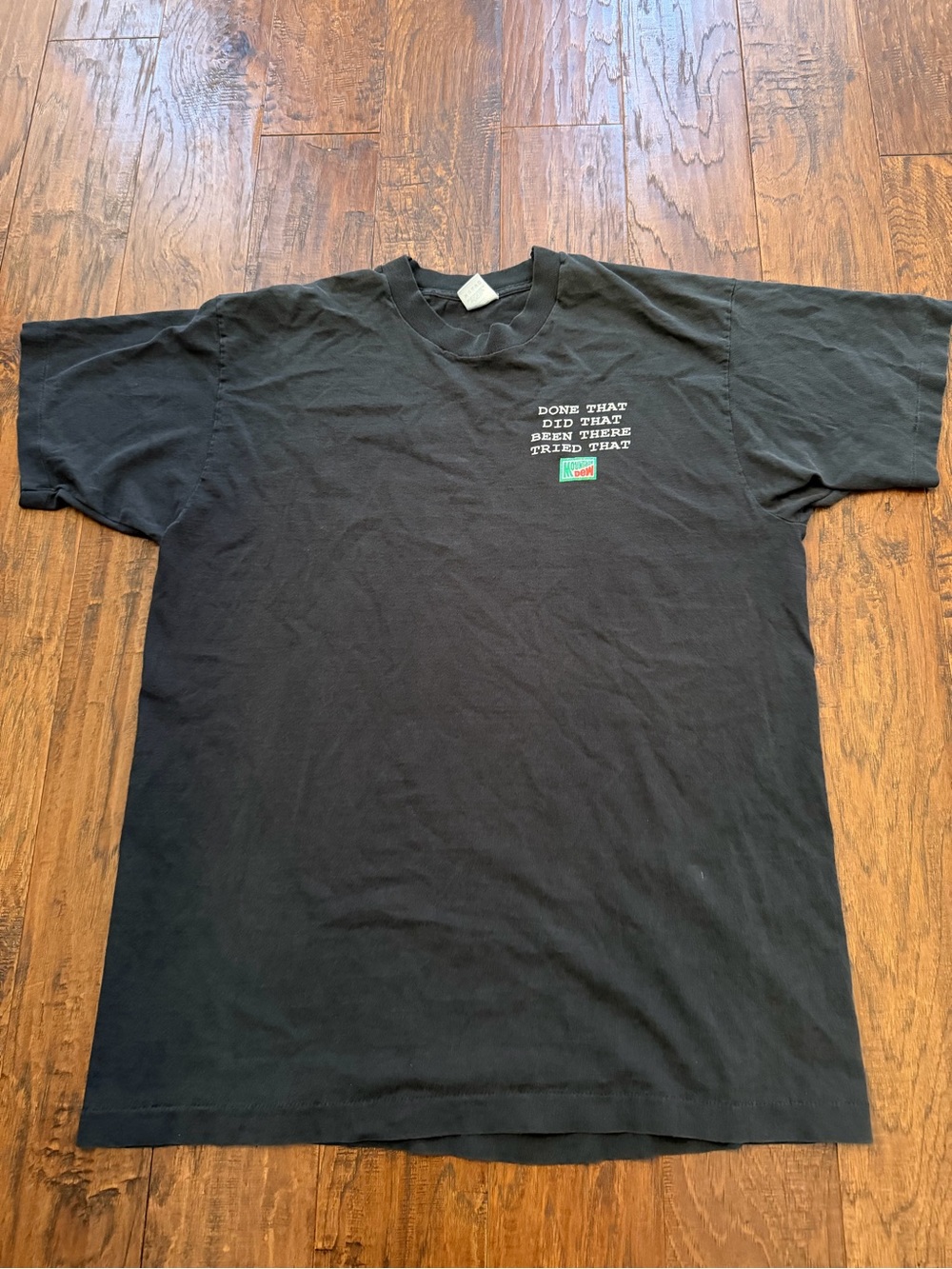 Vintage 90s Mountain Dew Shirt Size XL Done That Did That Been There Tried That